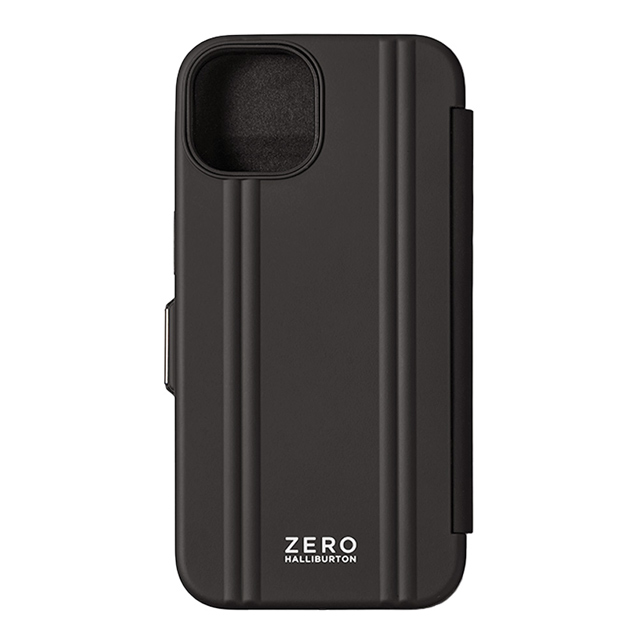 【iPhone14/13 ケース】ZERO HALLIBURTON Hybrid Shockproof Flip Case (Black)goods_nameサブ画像