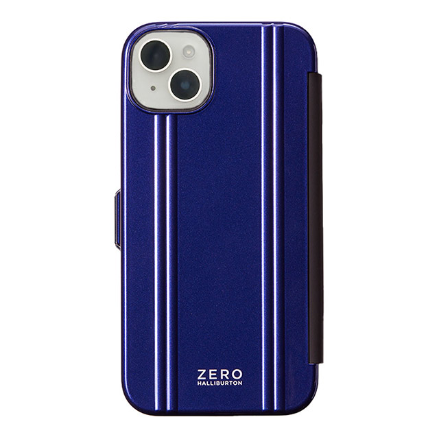 【iPhone14 Plus ケース】ZERO HALLIBURTON Hybrid Shockproof Flip Case (Blue)goods_nameサブ画像