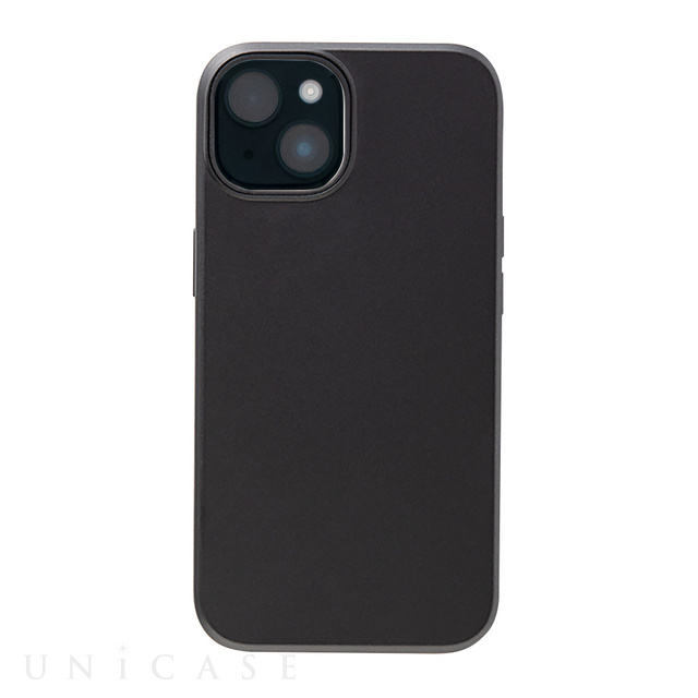 【iPhone14/13 ケース】Smooth Touch Hybrid Case (black)
