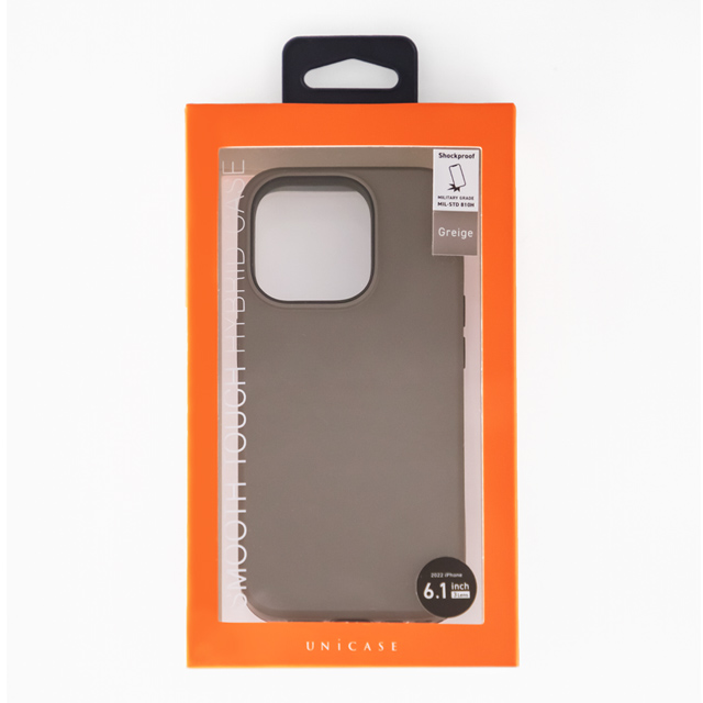【iPhone14 Pro ケース】Smooth Touch Hybrid Case (beige)goods_nameサブ画像