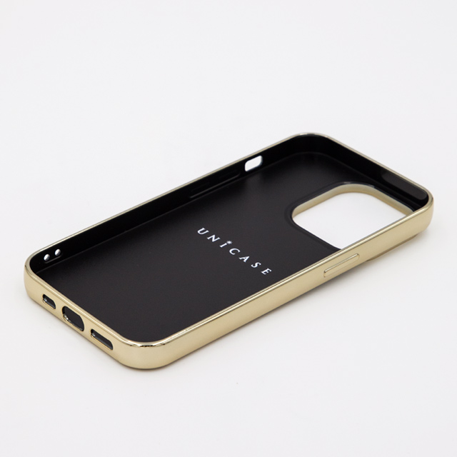 【iPhone14 Plus ケース】Glass Shell Case (gold)goods_nameサブ画像