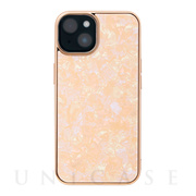 【iPhone14/13 ケース】Glass Shell Case (coral pink)