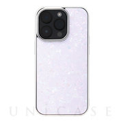 【iPhone14 Pro ケース】Glass Shell Case (lilac)