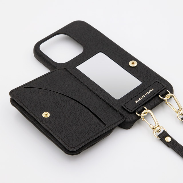 【iPhone14/13 ケース】Clutch Ring Case (black)サブ画像