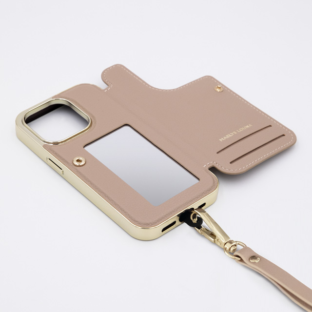 【iPhone14/13 ケース】Cross Body Case Duo (beige)サブ画像