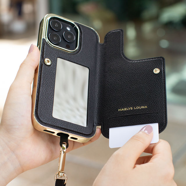 【iPhone14/13 ケース】Cross Body Case Duo (white silver)サブ画像