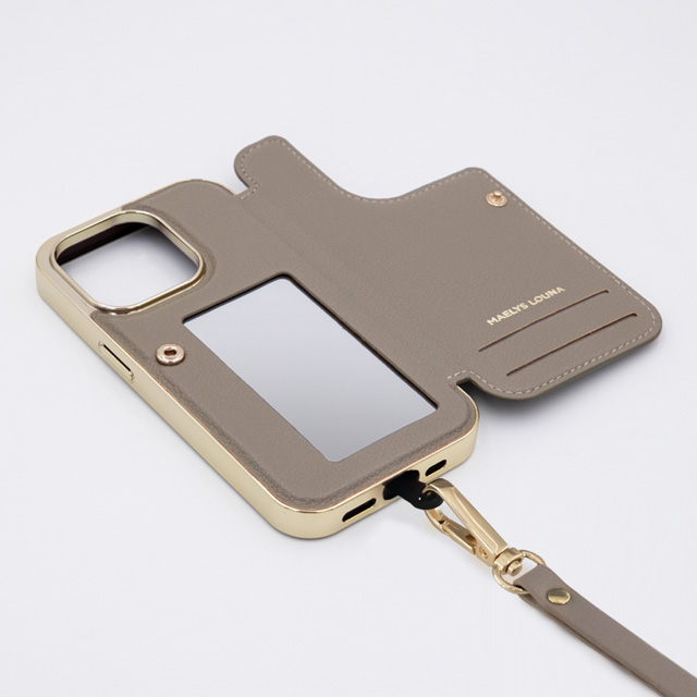 【iPhone14 Pro ケース】Cross Body Case Duo (gray)サブ画像