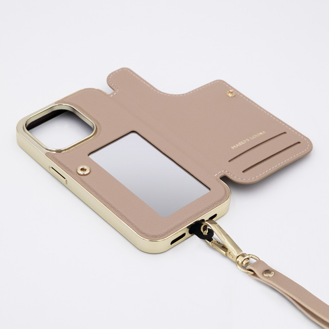 【iPhone14 Pro ケース】Cross Body Case Duo (beige)goods_nameサブ画像