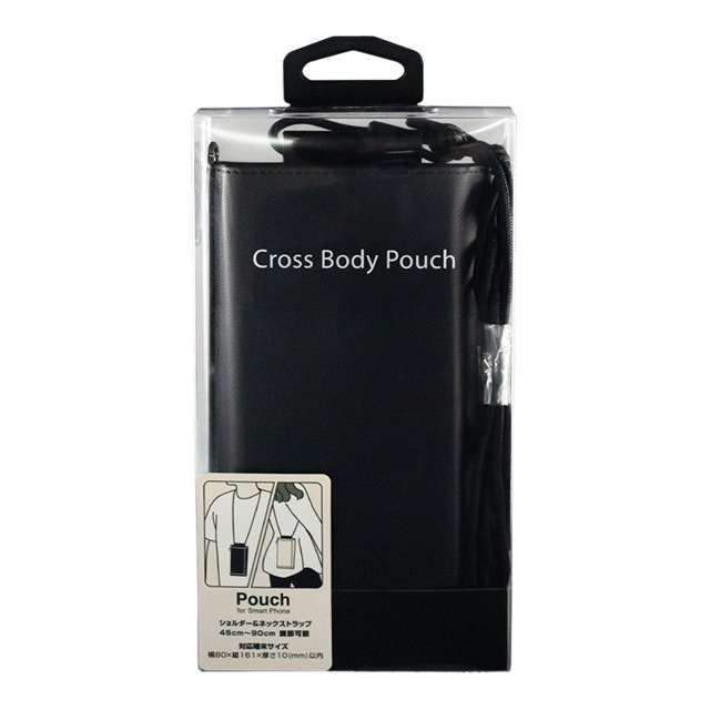 【スマホポーチ】Cross Body Pouch(black)サブ画像