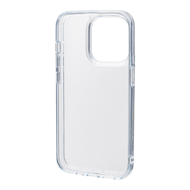 【iPhone14 Pro ケース】“Glassty” ガラスハイブリッドケース (クリア)サブ画像