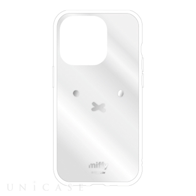 【iPhone14 Pro/13 Pro ケース】ミッフィー IIII fit Clear (フェイス)