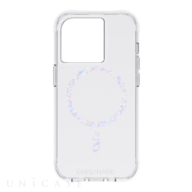 【iPhone14 Pro ケース】MagSafe対応・抗菌・3.0m落下耐衝撃 Twinkle Diamond (Clear)