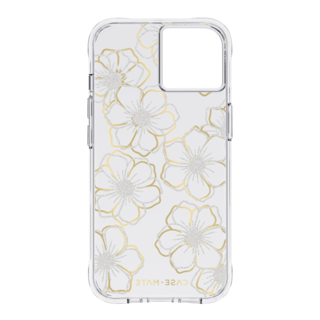 【iPhone14/13 ケース】抗菌・3.0m落下耐衝撃 Floral Gemsサブ画像