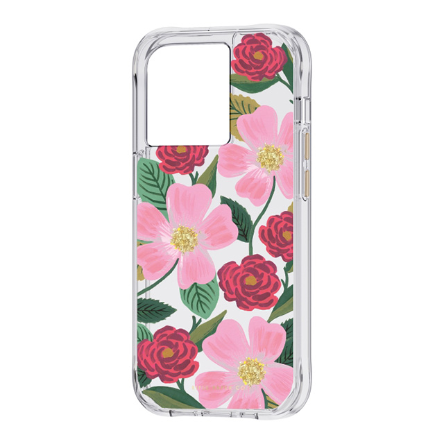 【iPhone14 Pro ケース】RIFLE PAPER CO. 抗菌・3.0m落下耐衝撃 (Rose Garden)サブ画像