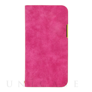 【iPhone14/13 ケース】手帳型ケース Flat. (Rose Pink)