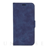 【iPhone14 Plus ケース】手帳型ケース Style Natural (Blue)