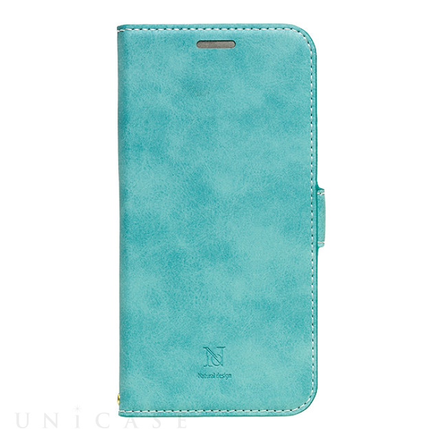 【iPhone14 Plus ケース】手帳型ケース Style Natural (Turquoise)