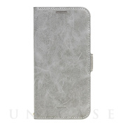 【iPhone14 Pro Max/13 Pro Max ケース】手帳型ケース Style Natural (Gray)
