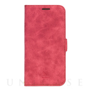 【iPhone14 Pro Max/13 Pro Max ケース】手帳型ケース Style Natural (Red)