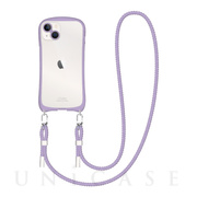 【iPhone14/13 ケース】背面型ケース i.Color (Purple)