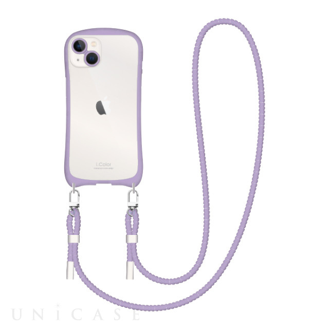 iPhone14/13 ケース】背面型ケース (Purple) NATURAL design iPhoneケースは UNiCASE
