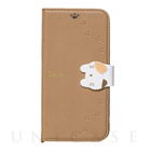 【iPhone14/13 ケース】手帳型ケース Cocotte (Beige)