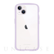 【iPhone14/13 ケース】背面型ケース Chrome-CLEAR (Lavender)