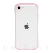 【iPhoneSE(第3/2世代)/8/7 ケース】背面型ケース Chrome-CLEAR (Pink Gray)