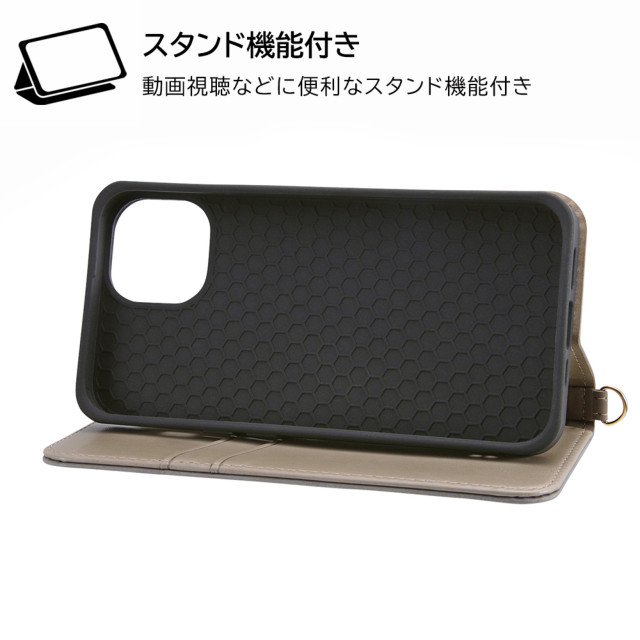 【iPhone14/13 ケース】耐衝撃 手帳型レザーケース Raffine (イエロー)サブ画像