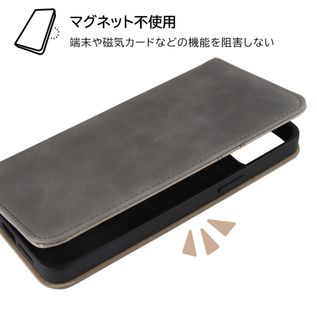 【iPhone14 Plus ケース】耐衝撃 手帳型レザーケース Raffine (ブルー)goods_nameサブ画像