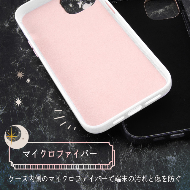 【iPhone14 Plus ケース】オープンレザーケース キラキラ GLITZY SUGAR (ピンク)サブ画像