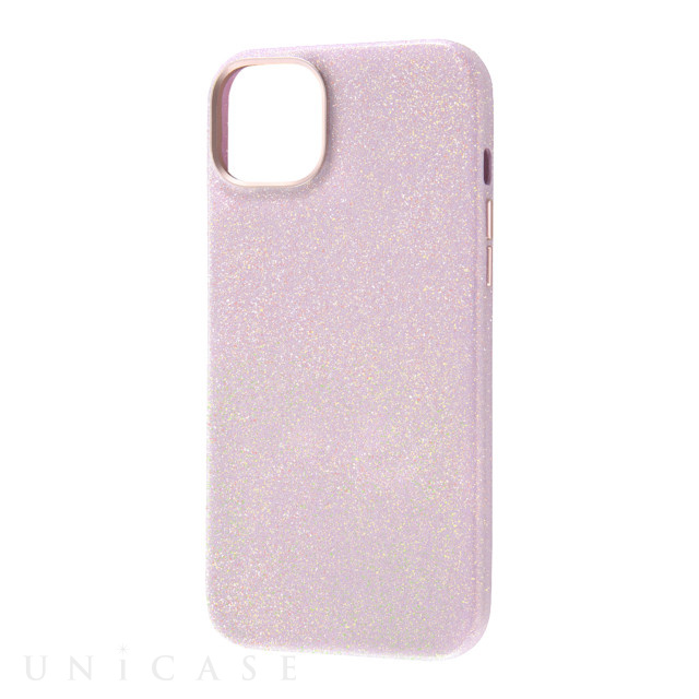 【iPhone14 Plus ケース】オープンレザーケース キラキラ GLITZY SUGAR (ピンク)