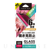 【iPhone14 フィルム】ガイドフレーム付 液晶保護ガラス (覗き見防止)