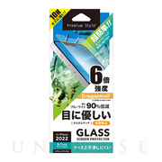 【iPhone14 Plus フィルム】ガイドフレーム付 液晶保護ガラス (ブルーライト低減/アンチグレア)