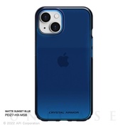 【iPhone14 ケース】HEXAGON (SUNSET BLUE)
