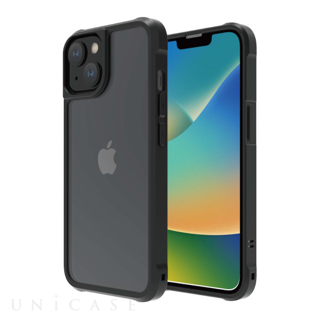 iPhone14 Plus ケース】LINKASE AIR (ブラック) ABSOLUTE technology ...