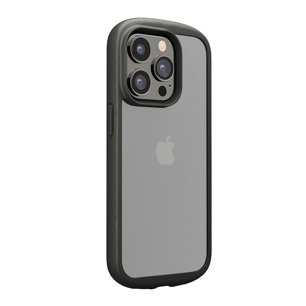 【iPhone14 Pro ケース】MagSafe充電器対応 クリアタフケース (ブラック)goods_nameサブ画像