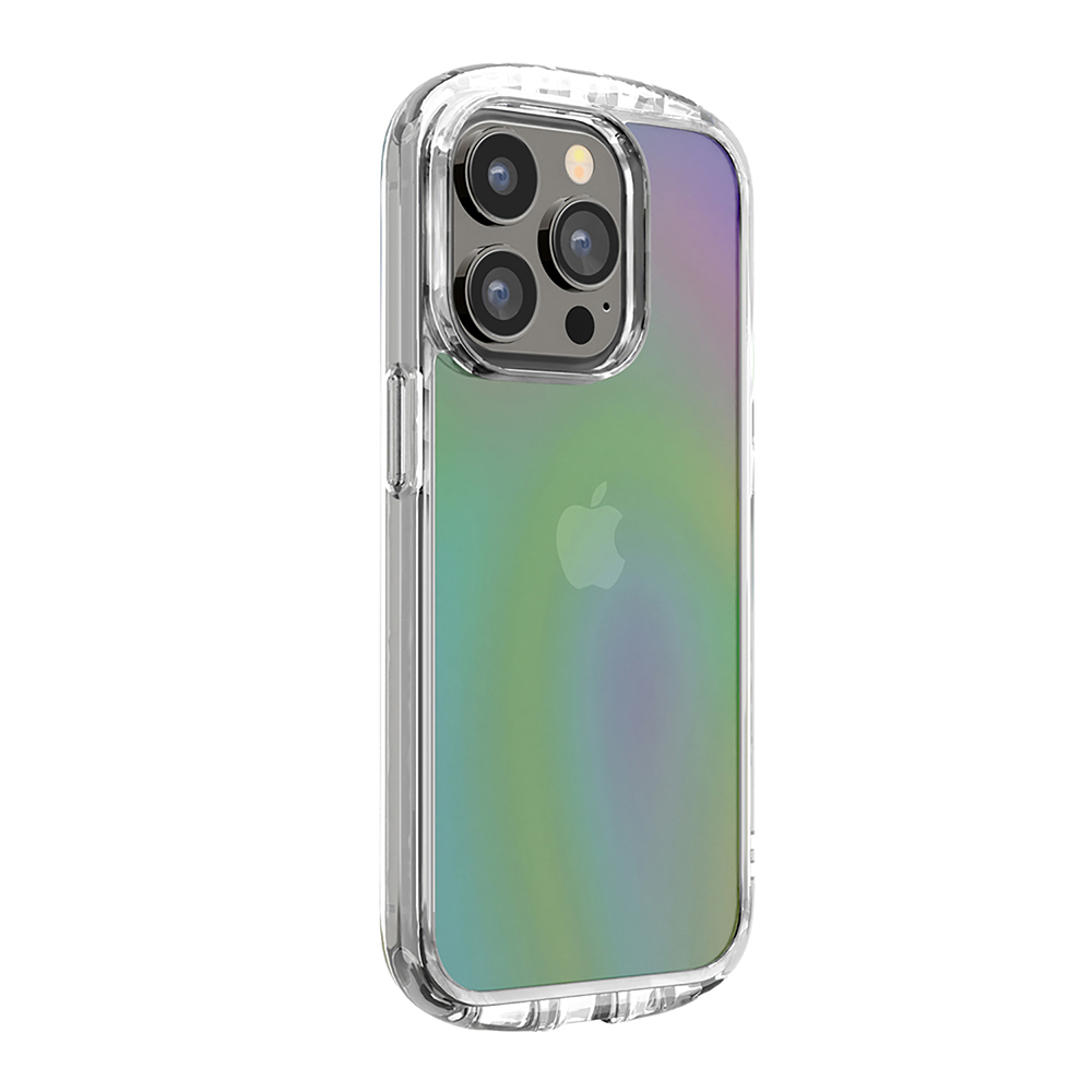 【iPhone14 Pro ケース】MagSafe充電器対応 クリアタフケース (オーロラ)サブ画像