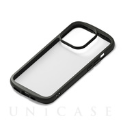 【iPhone14 Pro ケース】MagSafe充電器対応 クリアタフケース (ブラック)
