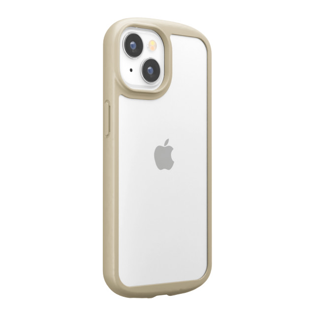 【iPhone14 Plus ケース】MagSafe充電器対応 クリアタフケース (ベージュ)サブ画像