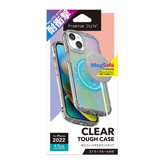 【iPhone14 Plus ケース】MagSafe充電器対応 クリアタフケース (オーロラ)goods_nameサブ画像