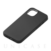 【iPhone14/13 ケース】MagSafe対応 抗菌スリムシリコンケース (ブラック)