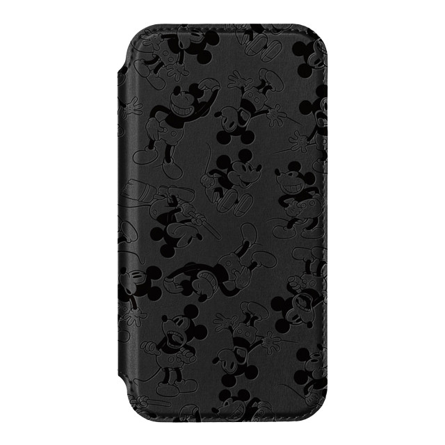 【iPhone14/13 ケース】ガラスフリップケース (ミッキーマウス)サブ画像