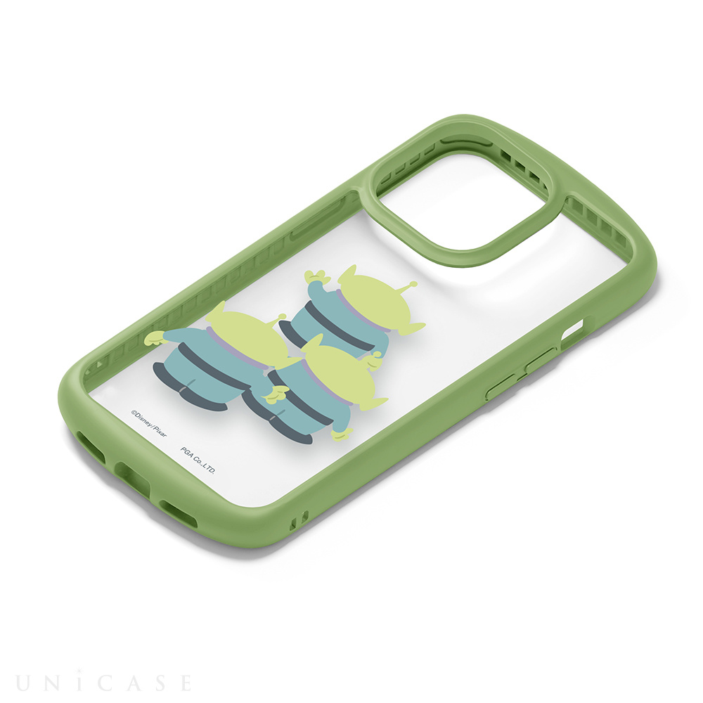 【iPhone14 Pro ケース】MagSafe充電器対応 クリアタフケース (エイリアン)