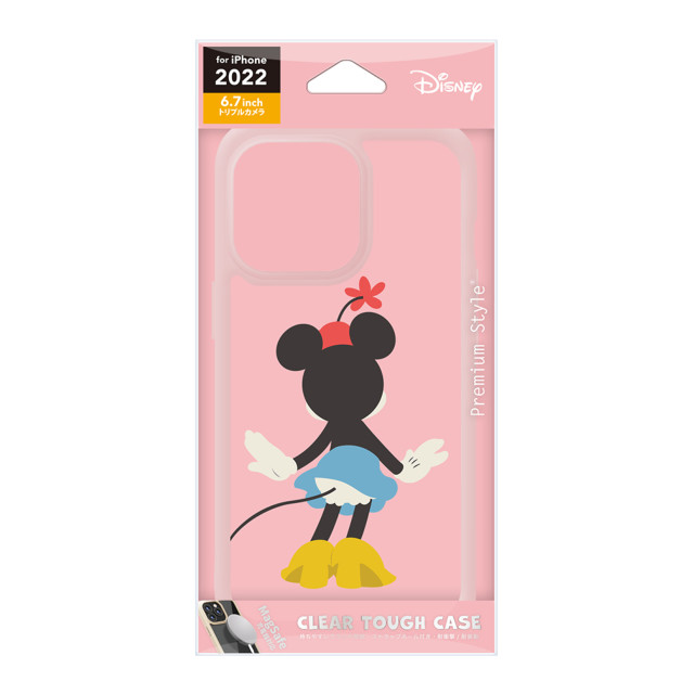 【iPhone14 Pro Max ケース】MagSafe充電器対応 クリアタフケース (ミニーマウス)goods_nameサブ画像