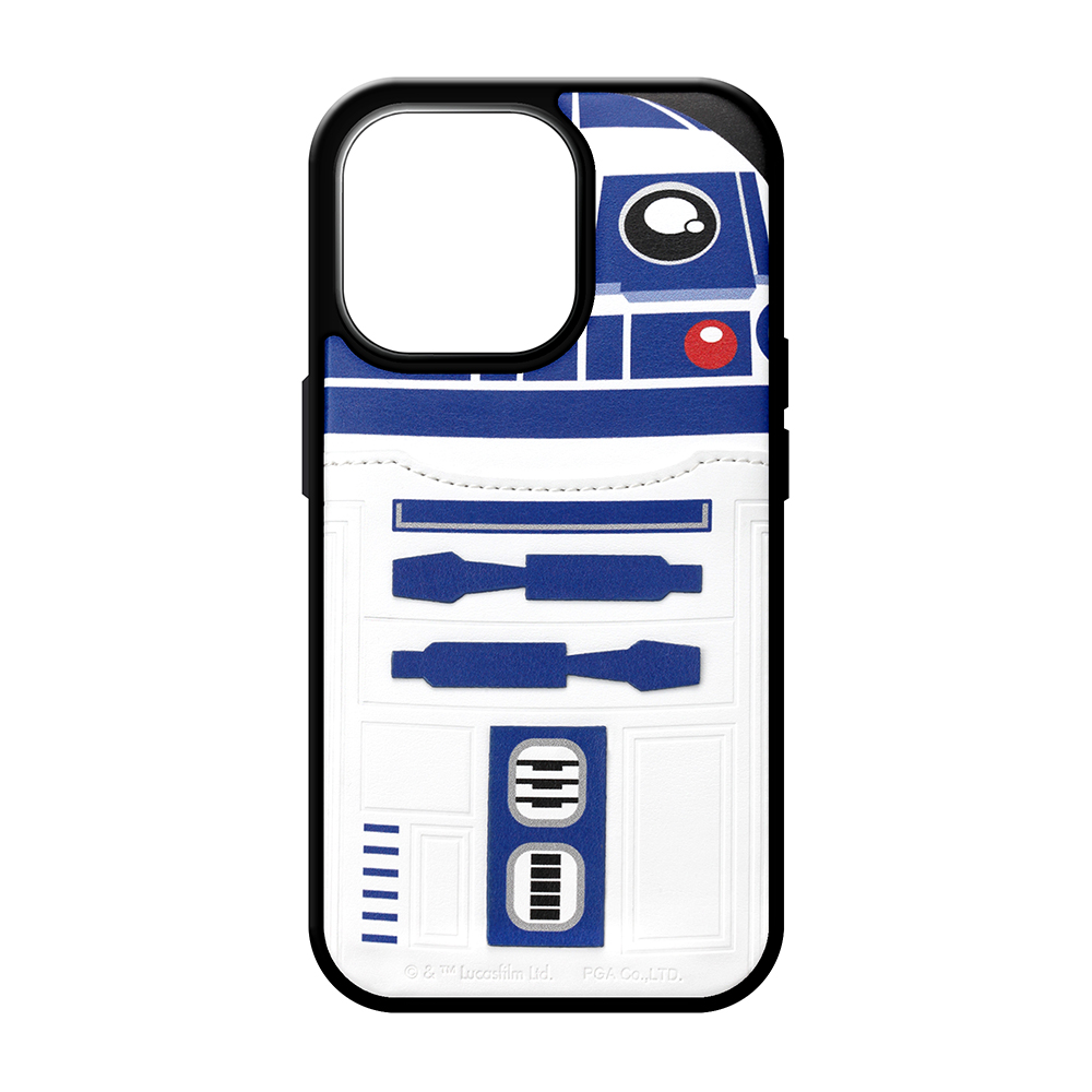 【iPhone14 Pro ケース】タフポケットケース (R2-D2)サブ画像