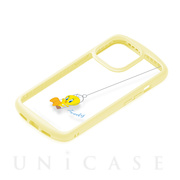【iPhone14 Pro ケース】MagSafe充電器対応 クリアタフケース (ルーニー・テューンズ/イエロー)