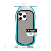 【iPhone14 Pro ケース】耐衝撃ハイブリッドケース 「ViAMO personal」 (グレージュ)