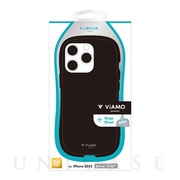 【iPhone14 Pro ケース】耐衝撃ハイブリッドケース 「ViAMO personal」 (ソリッドブラック)