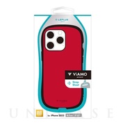 【iPhone14 Pro ケース】耐衝撃ハイブリッドケース 「ViAMO personal」 (ソリッドレッド)
